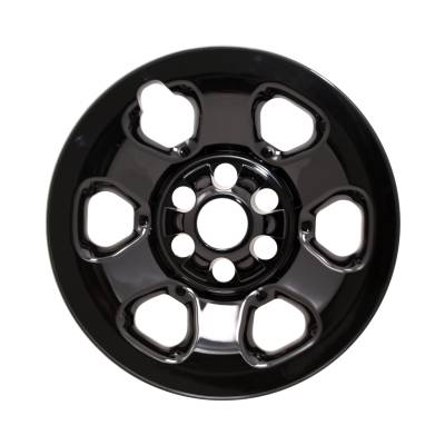 Coast To Coast - Coast To Coast IWCIMP90BLK Wheel Skin 18" 6 Spoke Snap-On Gloss Black ABS 4pc