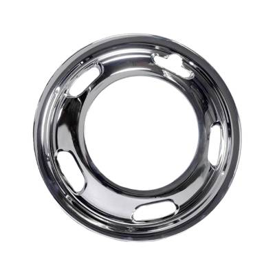 Coast To Coast - Coast To Coast IWCN9010F 17" Chrome Push-On Wheel Simulator PAIR