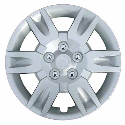 Coast To Coast - Coast To Coast IWCB887216S 16" Silver 6 Spoke Wheel Covers Plastic 4pc