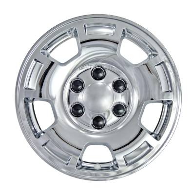 Coast To Coast - Coast To Coast IWCIMP347X Chrome 17" 5 Spoke Wheel Skin 4pc SnapOn Retention