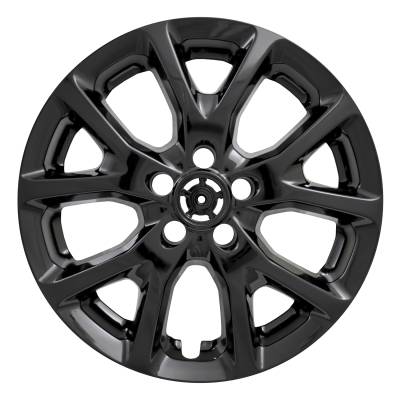 Coast To Coast - Coast To Coast IWCIMP382BLK 17" Wheel Skin 10 Vent Gloss Black Snap-On 4pc
