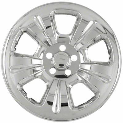 Coast To Coast - Coast To Coast IWCIMP52X 16" 5 Dimpled-Spoke Snap-On Wheel Skin Chrome 4pc