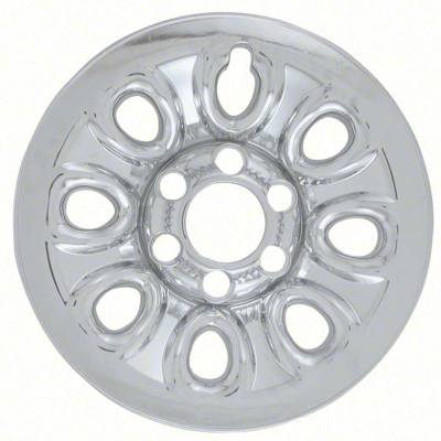 Coast To Coast - Coast To Coast IWCIMP64X 17" 8-Hole Snap-On Wheel Skin Chrome 4pc