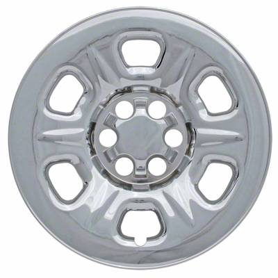 Coast To Coast - Coast To Coast IWCIMP69X 16" 6 Dimpled-Spoke Snap-On Wheel Skin Chrome 4pc