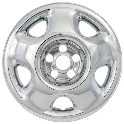 Coast To Coast - Coast To Coast IWCIMP75X 17" 5-Spoke Snap-On Wheel Skin Chrome 4pc