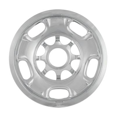 Coast To Coast - Coast To Coast IWCIMP84X 17" 5-Spoke Snap-On Wheel Skin Chrome 4pc