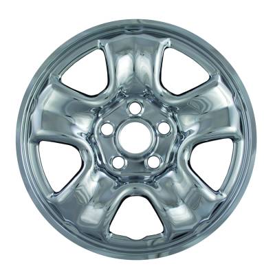 Coast To Coast - Coast To Coast IWCIMP86X 16" 5-Spoke Snap-On Wheel Skin Chrome 4pc