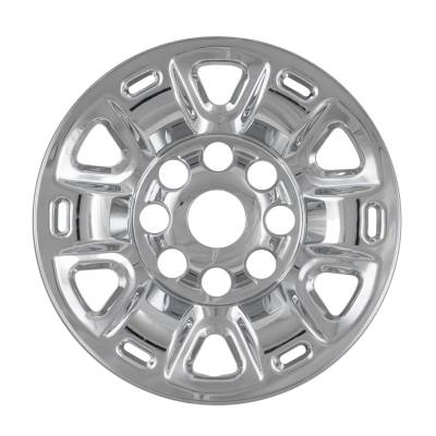 Coast To Coast - Coast To Coast IWCIMP87X 17" 6 Vent-Spoke Snap-On Wheel Skin Chrome 4pc