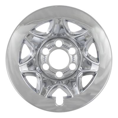 Coast To Coast - Coast To Coast IWCIMP89X 17" 7-Spoke Snap-On Wheel Skin Chrome 4pc