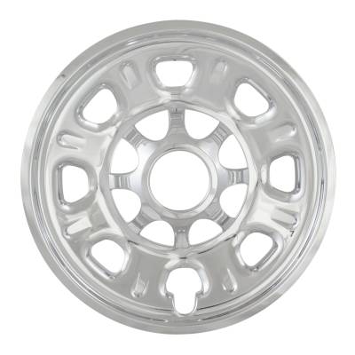 Coast To Coast - Coast To Coast IWCIMP92X 18" 8-Spoke Snap-On Wheel Skin Chrome 4pc