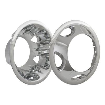 Coast To Coast - Coast To Coast IWCN3290 17" Chrome 4PC Wheel Simulators 11-25 Silverado Sierra