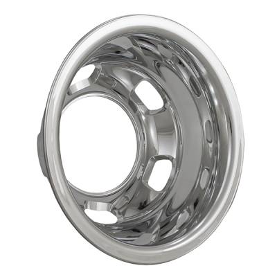 Coast To Coast - Coast To Coast IWCN8010R Wheel Simulator 17" 8-Lug 5-Hole RR Snap-On Chrome PAIR