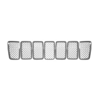 Coast To Coast - Coast To Coast ABS485 Grille Insert 7-Piece Chrome ABS Overlay
