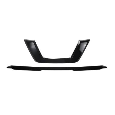 Coast To Coast - Coast To Coast ABS6491B Grille Insert 7-Piece Black ABS w/Bumper Insert