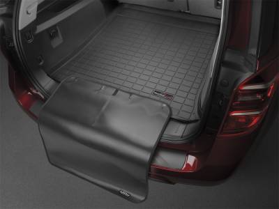 Weathertech - Weathertech 401385SK Cargo Liner Mat w/Bumper Protector Black