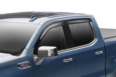 Husky Liners - Husky Liners 2854075 Low Profile Ventvisor Deflector Smoke Outside Mount 4 pc.