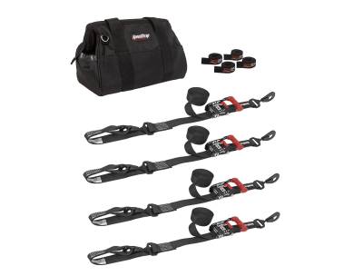 SpeedStrap - SpeedStrap 71740 UTV Tie-Down Kit Black