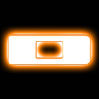 Oracle Lighting - Oracle 3140-D-005 Universal Illuminated LED Letter Badges Matte White Finish D