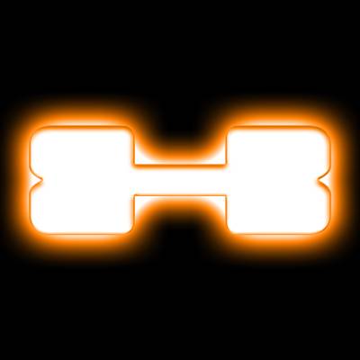 Oracle Lighting - Oracle 3140-X-005 Universal Illuminated LED Letter Badges Matte White Finish X