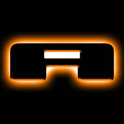 Oracle Lighting - Oracle 3141-A-005 Universal Illuminated LED Letter Badges Matte Black Finish A