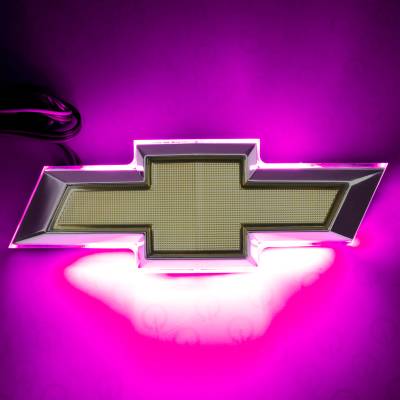 Oracle Lighting - Oracle 3001-009 Pink Illuminated LED Rear Bowtie Emblem