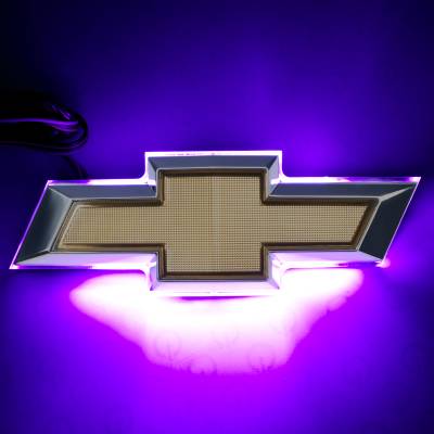 Oracle Lighting - Oracle 3011-007 UV/Purple Illuminated LED Rear Bowtie Emblem