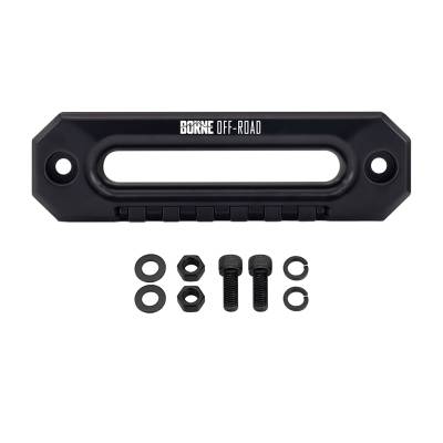 Mishimoto - Mishimoto BNWN-HFL-01BK Borne Off-Road Hawse Fairlead Black