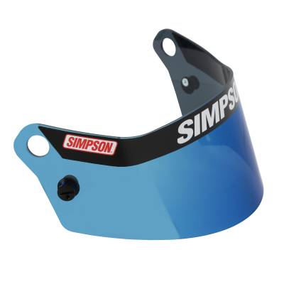 Simpson Safety - Simpson Safety 89503 SD1 Helmet Shield Iridium Antifog/Scratch