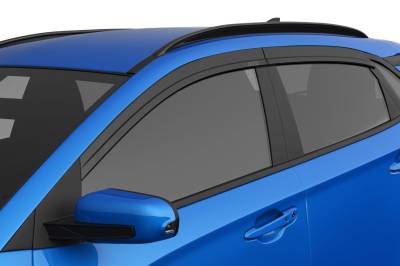 Husky Liners - Husky Liners 2854122 Low Profile Ventvisor Deflector Smoke Outside Mount 4 pc.