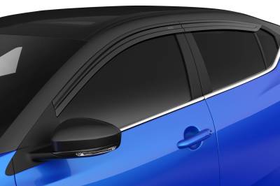Husky Liners - Husky Liners 2854124 Low Profile Ventvisor Deflector Smoke Outside Mount 4 pc.