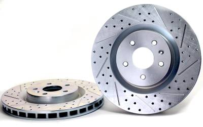 Baer Brake Systems - Baer Brakes 55175-020 Chevrolet Pontiac 6.2 Front Disc Brake Rotor Set