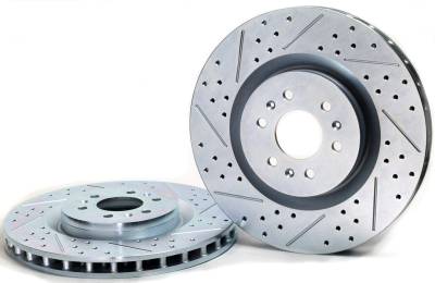 Baer Brake Systems - Baer Brakes 55145-020 Cadillac Front Disc Brake Rotor Set