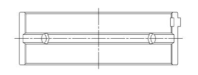 ACL Race Series - ACL Race 5M1913H-.25 Crankshaft Bearing for 00-09 Honda S2000 2.0 2.2