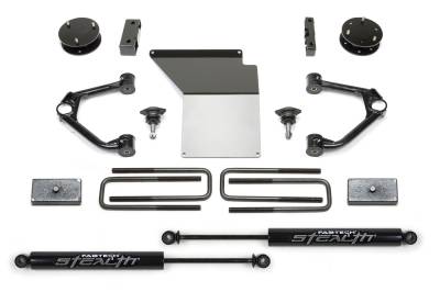 Fabtech - Fabtech FTS21186 3" Ball Joint UCA Lift Kit w/Rear Shocks 07-18 GM 1500 Trucks