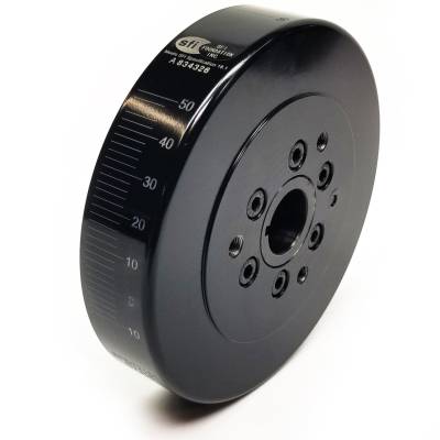 PRW - PRW 2528300 SFI Fluid Race Damper for 55-95 Chevy 265-350 Int Bal 7.25" OD