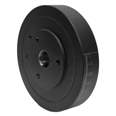 PRW - PRW 2328340 Harmonic Damper for 55-87 Chevy SB 262-350 0-Bal 8.00" Laser Etched