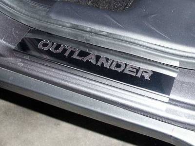 Quality Automotive Accessories - Quality Automotive DS27010 Door Sill Trim for Mitsubishi Outlander