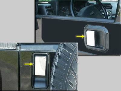 Quality Automotive Accessories - Quality Automotive DH45090 Door Handle Cover for Jeep Wrangler