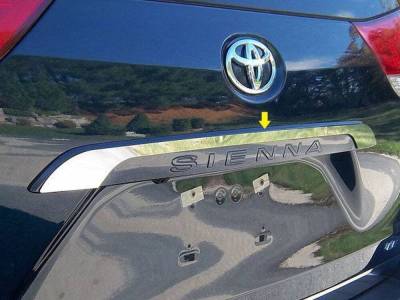 Quality Automotive Accessories - Quality Automotive LB11150 License Plate Bezel for Toyota Sienna