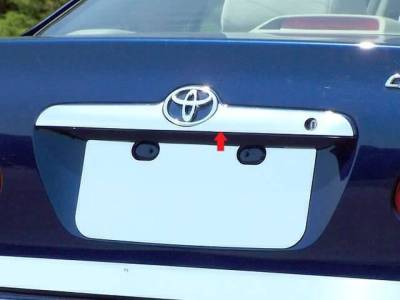 Quality Automotive Accessories - Quality Automotive LB24112 License Plate Bezel for Toyota Corolla