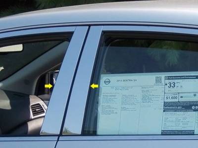 Quality Automotive Accessories - Quality Automotive PP13575 Pillar Post Kit for Nissan Sentra