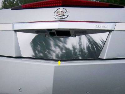 Quality Automotive Accessories - Quality Automotive LP50254 License Plate Bezel 10-13 Cadillac CTS
