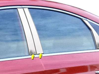 Quality Automotive Accessories - Quality Automotive PP15360 Pillar Post Kit for 2015 Hyundai Sonata