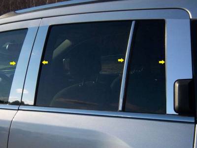 Quality Automotive Accessories - Quality Automotive PP51077 Pillar Post Kit for Jeep Compass