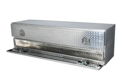 Unique Truck Accessories - Unique Truck TB400-72 72"x20"x24" High Cap. Stake Bed Contr. TopSider w/Doors