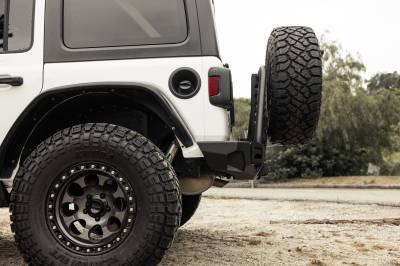 Smittybilt - Smittybilt 77897-02 XRC Atlas Rear Bumper SWING GATE ONLY for 18+ Jeep JL/JLU