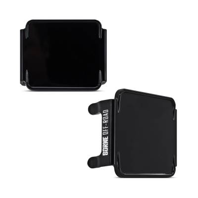 Mishimoto - Mishimoto BNLT-COV-PODBK Borne Off-Road Light Pod Covers Black