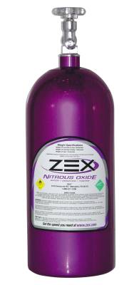 ZEX - ZEX 82000 Purple 10LB Nitrous Oxide Bottle