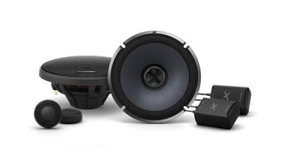 Alpine - Alpine X-S65C 6.5" Component Speakers 120W RMS 360W Peak Nano-Fiber Woofer