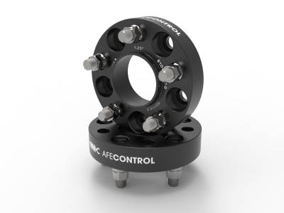 aFe Power - aFe 610-304001-B Wheel Spacers 1.25" 5x114.3 CB-70.5 for Mustang & Explorer